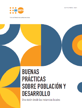 portada de publicación buenas prácticas sobre población y desarrollo