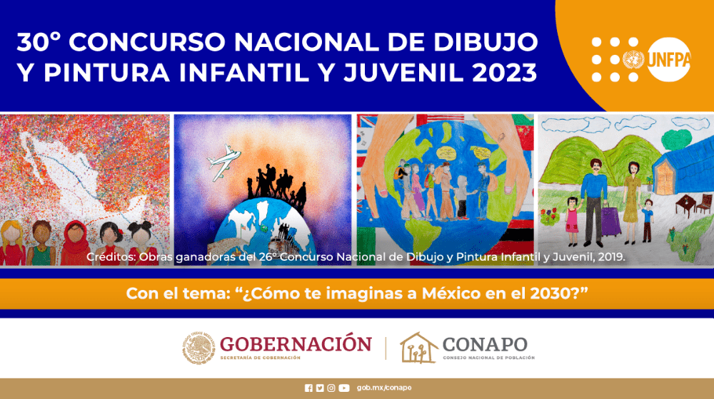 30° Concurso Nacional de Dibujo y Pintura Infantil y Juvenil 2023.