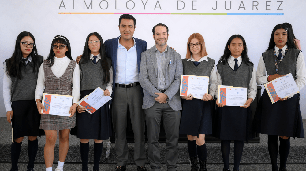 Juventudes participantes de “Generación 2030” presentan sus propuestas de políticas públicas en el Cabildo Juvenil de Almoloya, 