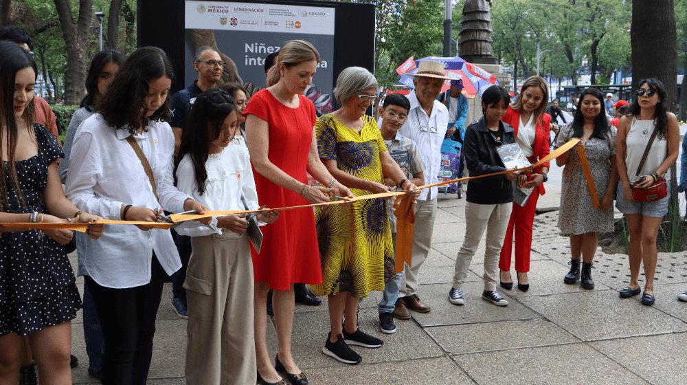 En el marco del Día del Niño, UNFPA y CONAPO inauguraron la exposición con los 15 trabajos ganadores del del 29º Concurso Nacion