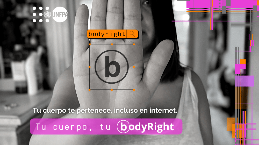 La campaña “Tu cuerpo, tu #Bodyright” busca hacer un llamado a garantizar que las fotos íntimas reciban el mismo respeto y prote