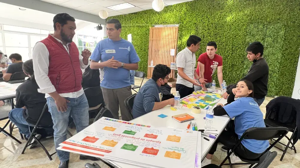 Juventudes de Almoloya de Juárez, Estado de México, desarrollan proyectos de innovación social en el primer Bootcamp Generación 2030: Juventudes por la Igualdad 