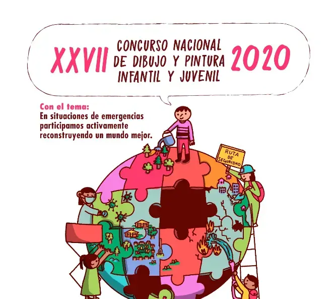 Participa en el 27° Concurso Nacional de Dibujo y Pintura Infantil y Juvenil 2020