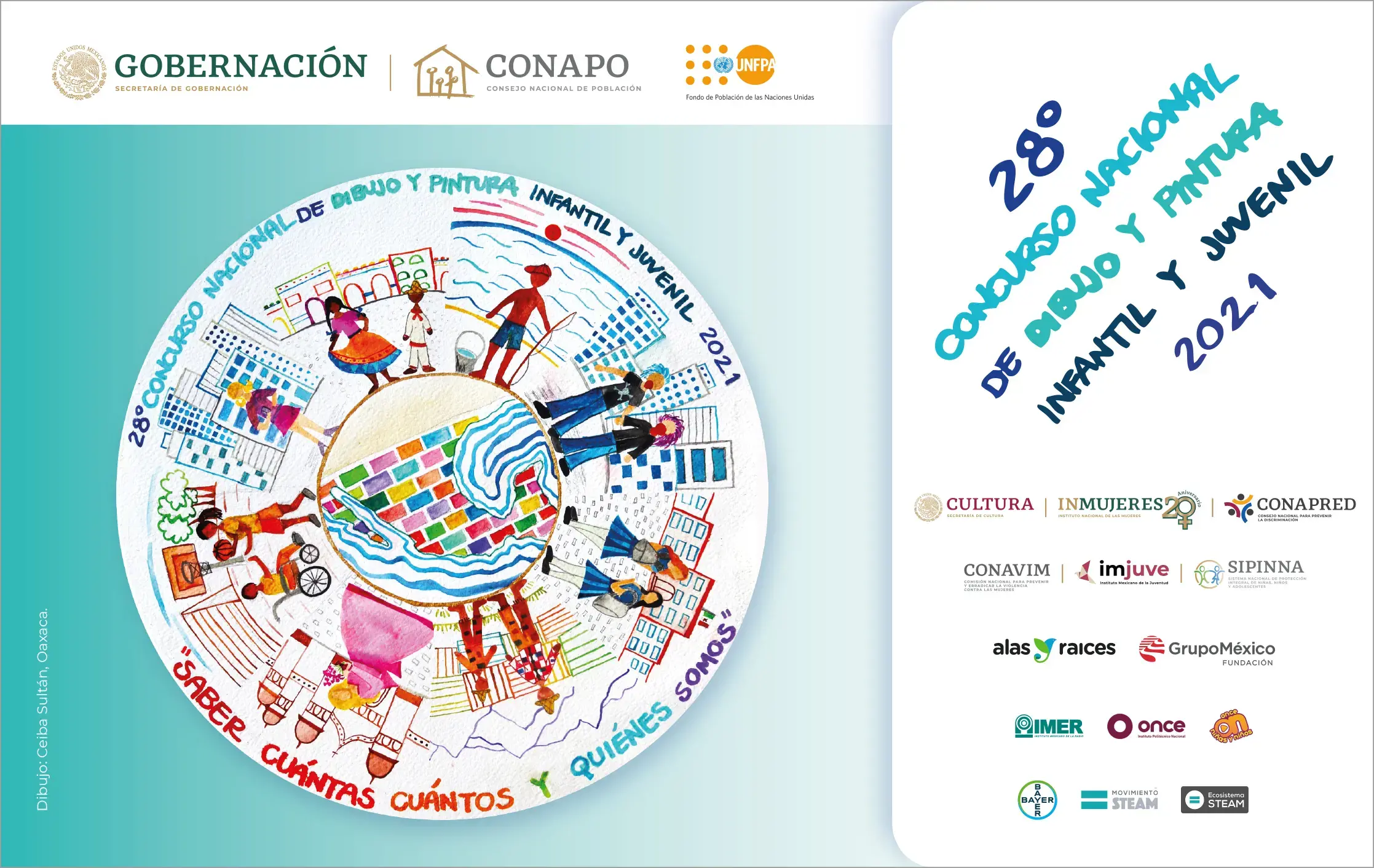 Convocatoria 28º Concurso Nacional de Dibujo y Pintura Infantil y Juvenil, 2021