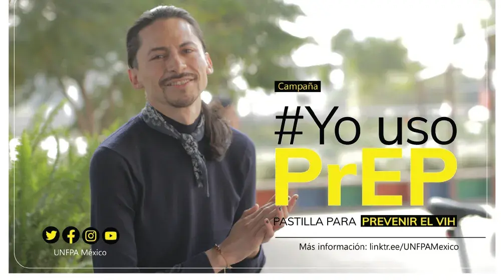 UNFPA lanza la campaña #YoUsoPrEP para impulsar la lucha contra el VIH