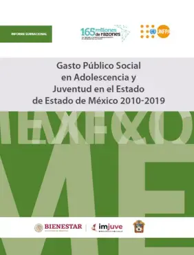 Gasto Público Social en Adolescencia y Juventud en el Estado de Estado de México 2010-2019