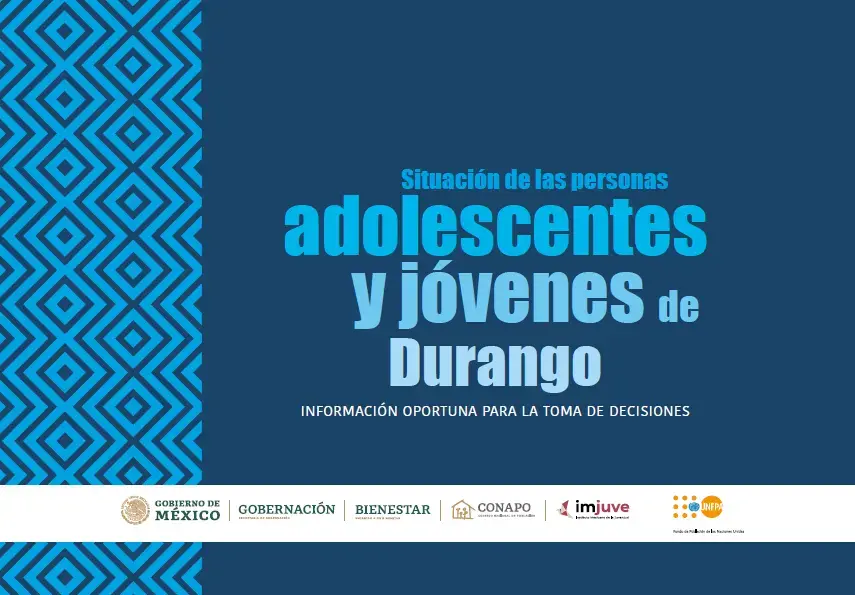 Situación de las personas adolescentes y jóvenes de Durango