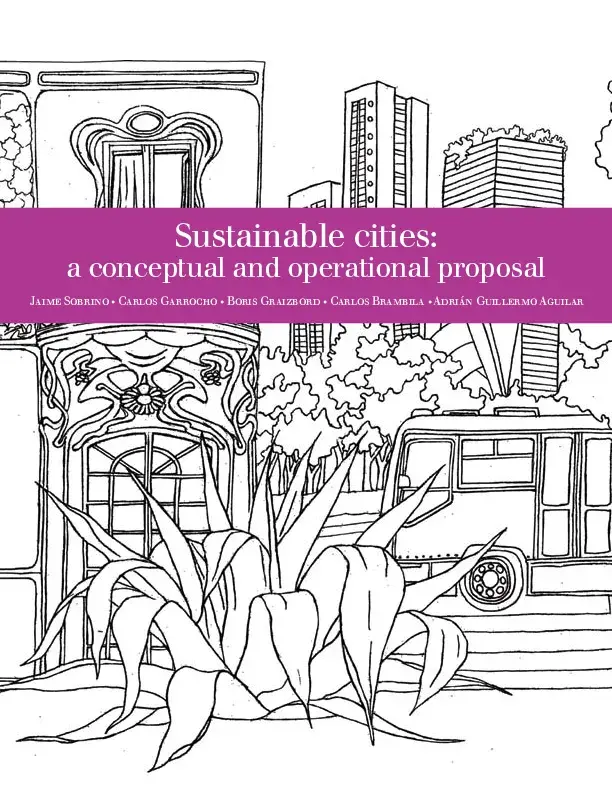 Sustainable cities: a conceptual and operational proposal