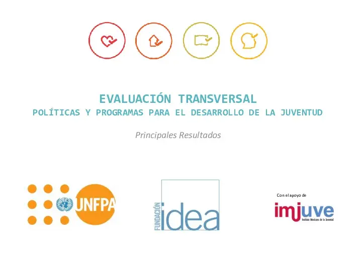 Evaluación transversal: políticas y programas para el desarrollo de la juventud: Principales Resultados